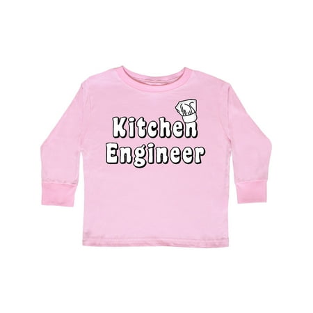 Inktastic Kitchen Engineer Gift Toddler Boy or Toddler Girl Long Sleeve T-Shirt