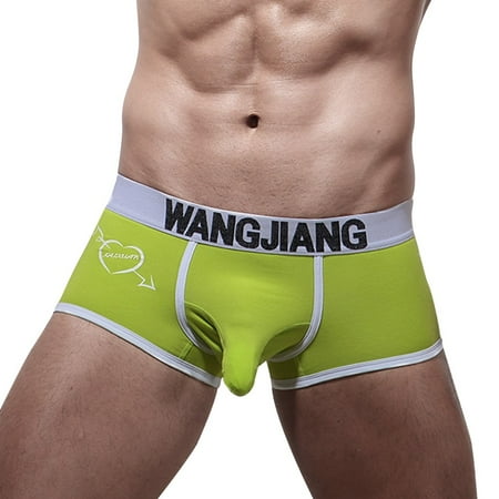 KDDYLITQ Stretch Comfort Breathable Briefs Soft Underwear Male Pouch Trunks for Men Green 2XL
KDDYLITQ Stretch Comfort Breathable Briefs Soft Underwear Male Pouch Trunks for Men Green 2XL