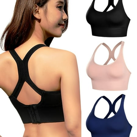 3pcs/Pack Solid Sports Bras Padded Medium Impact Comfort Quick-drying Yoga Workout Sports Bra Women‘s Activewear
3pcs/Pack Solid Sports Bras Padded Medium Impact Comfort Quick-drying Yoga Workout Sports Bra Women‘s Activewear