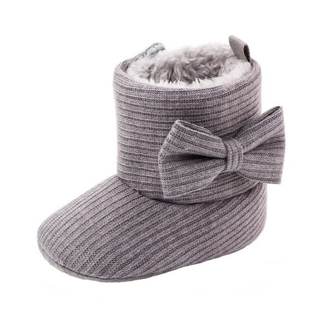 Infant Baby Girls Winter Plush Snow Boots Bow Warm Anti-skid Soft Soled Walking Shoes Casual Newborn Prewalker Boots
Infant Baby Girls Winter Plush Snow Boots Bow Warm Anti-skid Soft Soled Walking Shoes Casual Newborn Prewalker Boots