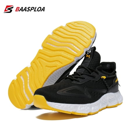 Baasploa Men‘s Running Trainers Fashion Breathable Sneakers Lightweight Shoes Comfortable Male Tennis Walking Shoes
Baasploa Men‘s Running Trainers Fashion Breathable Sneakers Lightweight Shoes Comfortable Male Tennis Walking Shoes
