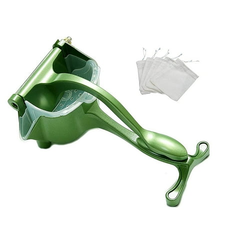 Manual Fruit Juicer Aluminum Alloy Heavy Duty Lemon Press Squeezer Extractor Tool Includes Filter Bags
Manual Fruit Juicer Aluminum Alloy Heavy Duty Lemon Press Squeezer Extractor Tool Includes Filter Bags