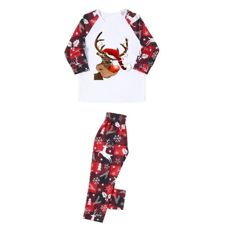 Pajamas for Women KKCXFJX Parent-child Attire Christmas Suits Patchwork Plaid Printed Homewear Round Neck Long Sleeve Pajamas Two-piece Kids Sets
Pajamas for Women KKCXFJX Parent-child Attire Christmas Suits Patchwork Plaid Printed Homewear Round Neck Long Sleeve Pajamas Two-piece Kids Sets
