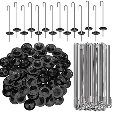 100 Packs Solar Panel Guard Clips Stainless Steel Wire Fence Fasteners Animal Guard Roll Kit for Solar Panel
100 Packs Solar Panel Guard Clips Stainless Steel Wire Fence Fasteners Animal Guard Roll Kit for Solar Panel