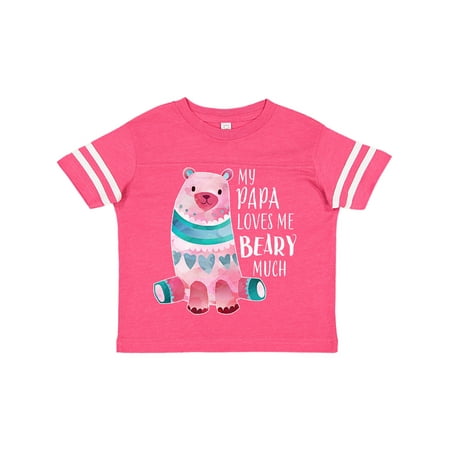 Inktastic My Papa Loves Me Beary Much with Cute Bear Gift Toddler Boy or Toddler Girl T-Shirt
Inktastic My Papa Loves Me Beary Much with Cute Bear Gift Toddler Boy or Toddler Girl T-Shirt