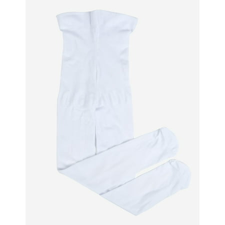 Leveret Kids Tights White 8-10 Year