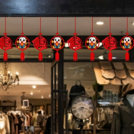6Pcs New Year Pendant Chinese Style Spring Festival Home Hanging Decor Gift Purple Non-woven Cloth
6Pcs New Year Pendant Chinese Style Spring Festival Home Hanging Decor Gift Purple Non-woven Cloth