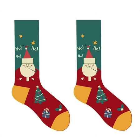 for Creative Adults Christmas Novelty Funny Crew Socks Multicolor Cartoon Santa Claus Snowman Gingerbread Printed Holiday Cotton Hosiery
for Creative Adults Christmas Novelty Funny Crew Socks Multicolor Cartoon Santa Claus Snowman Gingerbread Printed Holiday Cotton Hosiery
