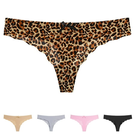 rygai Seamless Lady Panties Non-shrink Bow-knot Sweat-absorbent Women Briefs for Daily Life Leopard Golden L
rygai Seamless Lady Panties Non-shrink Bow-knot Sweat-absorbent Women Briefs for Daily Life Leopard Golden L