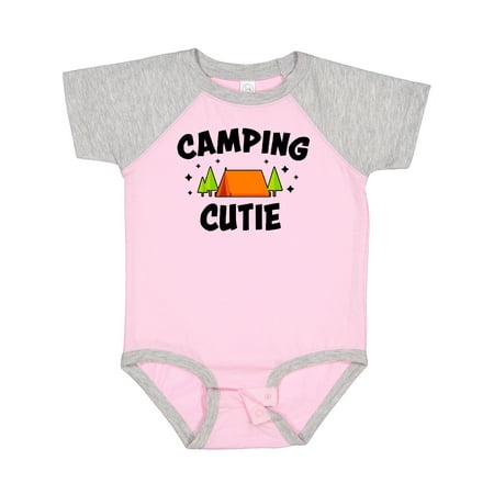 Inktastic Camping Cutie Gift Baby Boy or Baby Girl Bodysuit