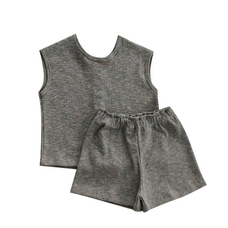 Youmylove Children Cartoon Cute Outfits Baby Newborn Infant Girls Boys Summer Autumn Solid Cotton Sleeveless Short Pants Tshirt Shorts Set Outfits Clothes
Youmylove Children Cartoon Cute Outfits Baby Newborn Infant Girls Boys Summer Autumn Solid Cotton Sleeveless Short Pants Tshirt Shorts Set Outfits Clothes