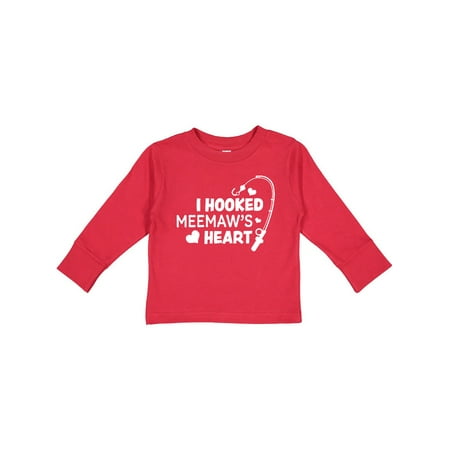 Inktastic I Hooked Meemaw s Heart with Fishing Rod Gift Toddler Boy or Toddler Girl Long Sleeve T-Shirt
Inktastic I Hooked Meemaw s Heart with Fishing Rod Gift Toddler Boy or Toddler Girl Long Sleeve T-Shirt