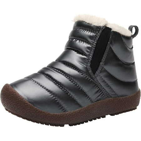 Kids Snow Boots Winter Boots Warm Fur Lined Ankle Booties Outdoor Cold Weather Sneakers for Boys Girls
Kids Snow Boots Winter Boots Warm Fur Lined Ankle Booties Outdoor Cold Weather Sneakers for Boys Girls