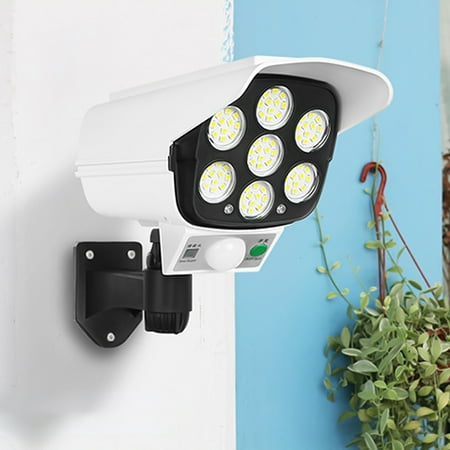 TUOBARR Solar Powered Human Sensor Security Fake Dummy Camera With Flashing Led Outdoor Use For Garden & Business
TUOBARR Solar Powered Human Sensor Security Fake Dummy Camera With Flashing Led Outdoor Use For Garden & Business
