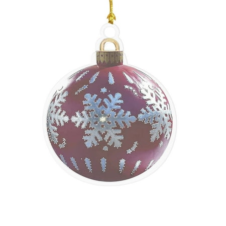WANYNG Hangs Christmas Ball Pendant Christmas Tree Ball Decoration Acrylic Christmas Ball Christmas Tree Pendant ball acrylic flat pendant 9cm Christmas E
WANYNG Hangs Christmas Ball Pendant Christmas Tree Ball Decoration Acrylic Christmas Ball Christmas Tree Pendant ball acrylic flat pendant 9cm Christmas E