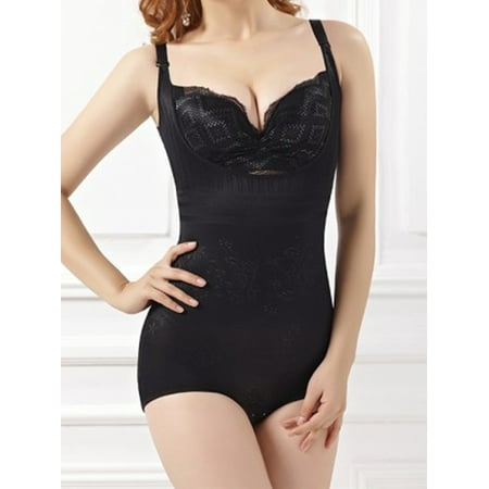 Women s Lace Bodyshaper Bodysuits Corsets With Crotch Buckle High-elastic Body Shaper Slimming Bum Butt Lifting Belly Tummy Control Bust Breast Push Up Shapewear
Women s Lace Bodyshaper Bodysuits Corsets With Crotch Buckle High-elastic Body Shaper Slimming Bum Butt Lifting Belly Tummy Control Bust Breast Push Up Shapewear