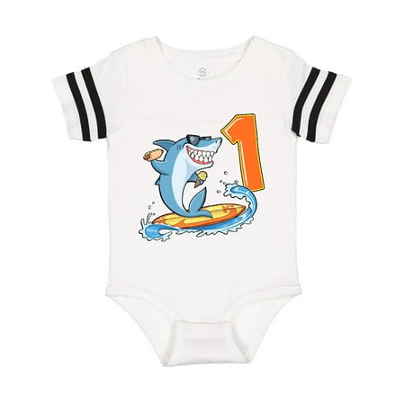 Inktastic First Birthday Surfing Shark with Hot Dog and Ice Cream Gift Baby Boy or Baby Girl Bodysuit
Inktastic First Birthday Surfing Shark with Hot Dog and Ice Cream Gift Baby Boy or Baby Girl Bodysuit