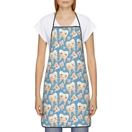 Goofa Bib Apron Unisex Aprons Adjustable Waterdrop Resistant Cooking Kitchen Apron for Chef Funny Cute Healthy Teeth Pattern Apron Bulk
Goofa Bib Apron Unisex Aprons Adjustable Waterdrop Resistant Cooking Kitchen Apron for Chef Funny Cute Healthy Teeth Pattern Apron Bulk