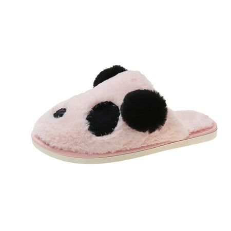 House Slippers For Women Household Plush Women Cotton Slippers Warm Indoor Cute Animals Cartoon Panda Floor Mops
House Slippers For Women Household Plush Women Cotton Slippers Warm Indoor Cute Animals Cartoon Panda Floor Mops