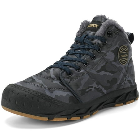 Engtoy Men s winter outdoor waterproof and anti-skid high top hiking boots snow boots
Engtoy Men s winter outdoor waterproof and anti-skid high top hiking boots snow boots