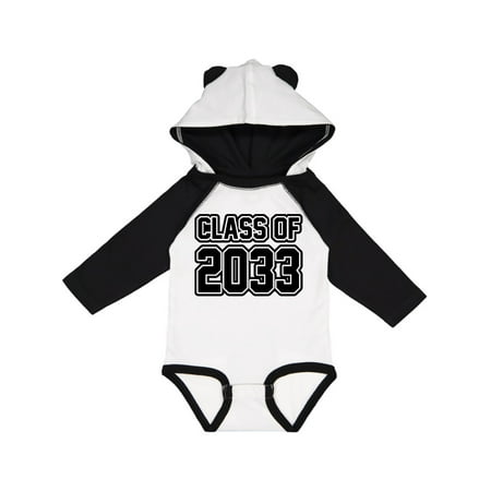 Inktastic class of 2033 Gift Baby Boy or Baby Girl Long Sleeve Bodysuit
