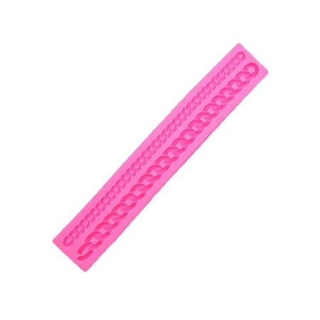 Silicone Cake Mold Fondant Mold Clay Mold Chain Shape Chocolate Biscuit Cupcake Decorating Tools (Pink)
Silicone Cake Mold Fondant Mold Clay Mold Chain Shape Chocolate Biscuit Cupcake Decorating Tools (Pink)