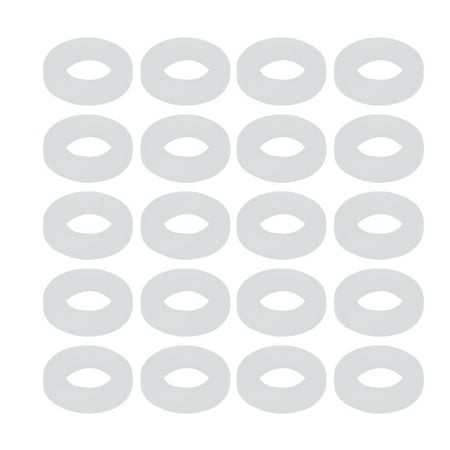 20pcs White Silica Gel Round Flat Washer Assortment Size 10x19x3mm Flat Washer
20pcs White Silica Gel Round Flat Washer Assortment Size 10x19x3mm Flat Washer