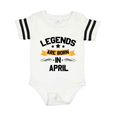 Inktastic Legends Are Born in April Gift Baby Boy or Baby Girl Bodysuit
Inktastic Legends Are Born in April Gift Baby Boy or Baby Girl Bodysuit