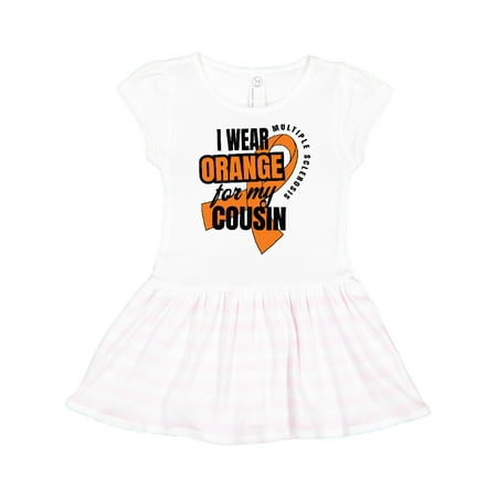 Inktastic I Wear Orange For My Cousin Multiple Sclerosis Awareness Gift Toddler Girl Dress
Inktastic I Wear Orange For My Cousin Multiple Sclerosis Awareness Gift Toddler Girl Dress