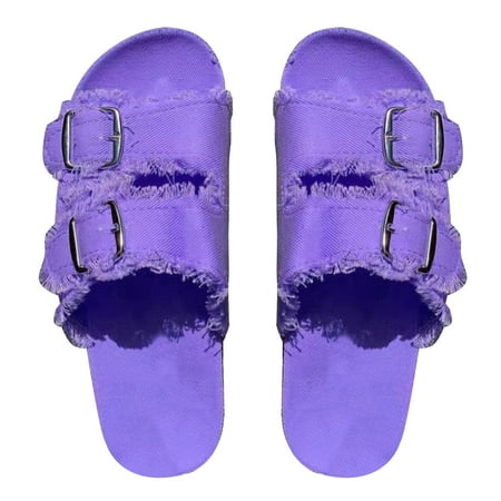HuacFive 1 Pair Sandals Double Buckle Anti Skid Rubber Women s Comfort EVA Slides Sandals for Outdoor
HuacFive 1 Pair Sandals Double Buckle Anti Skid Rubber Women s Comfort EVA Slides Sandals for Outdoor