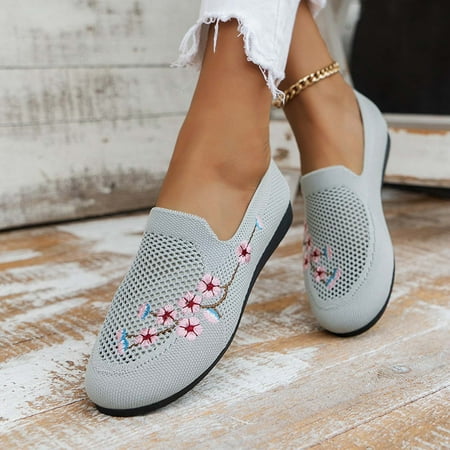 Dezsed Women s Flats Shoes Solid Color Flats Shoes Lightweight Flowers Embroidery Soft Sneakers Casual Shoe Gray 41 on Clearance
Dezsed Women s Flats Shoes Solid Color Flats Shoes Lightweight Flowers Embroidery Soft Sneakers Casual Shoe Gray 41 on Clearance