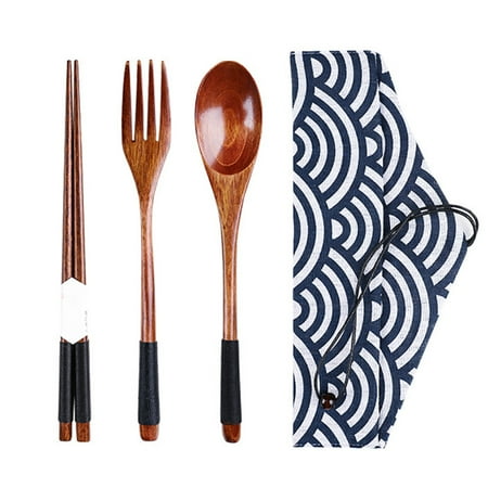 CENSENG 1 Set 3 Styles Wooden Utensils Tableware Sets Wooden Chopsticks Spoons and Forks
CENSENG 1 Set 3 Styles Wooden Utensils Tableware Sets Wooden Chopsticks Spoons and Forks