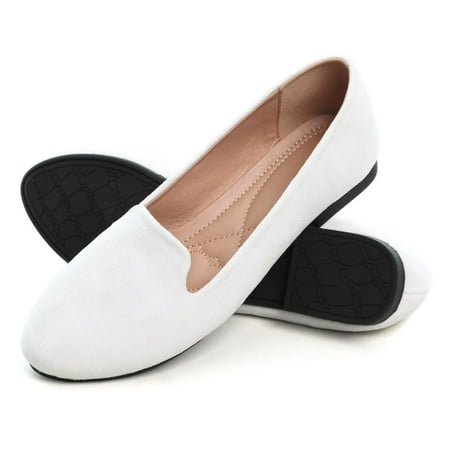 SAILING LU Suede Ballet Flats for Women Classic Basic Office Shoes Soft Slip-ons White 177 US 10
SAILING LU Suede Ballet Flats for Women Classic Basic Office Shoes Soft Slip-ons White 177 US 10
