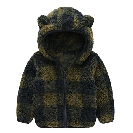 EHTMSAK Children Boy Girl Fall Winter Print Coat Toddler Baby Zip Up Thicken Long Sleeve Outerwear Fleece Hooded Jackets Green 1Y-5Y 100
EHTMSAK Children Boy Girl Fall Winter Print Coat Toddler Baby Zip Up Thicken Long Sleeve Outerwear Fleece Hooded Jackets Green 1Y-5Y 100