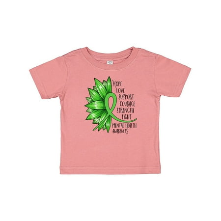 Inktastic Mental Health Awareness Green Sunflower Ribbon Gift Baby Boy or Baby Girl T-Shirt
Inktastic Mental Health Awareness Green Sunflower Ribbon Gift Baby Boy or Baby Girl T-Shirt