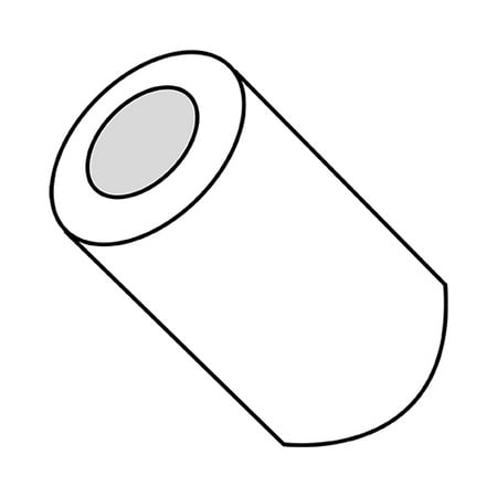 10X3/4 One Half Round Spacer Nylon (Pack Qty 1 000) BC-501210RSN