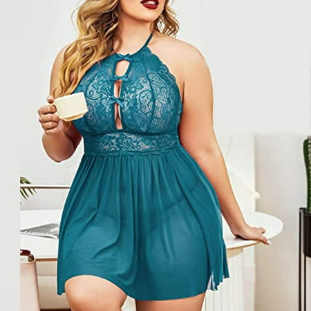 jsaierl Women s Fashion Plus Size Sling Soild Lingerie Lace Bow Nightdress for Women 2022
jsaierl Women s Fashion Plus Size Sling Soild Lingerie Lace Bow Nightdress for Women 2022