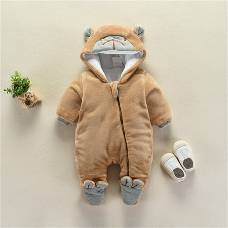 Aayomet Baby Bodysuit Winter Baby Girls Romper Jumpsuit 100% Organic Cotton One-Piece Coverall Brown 3-6 Months
Aayomet Baby Bodysuit Winter Baby Girls Romper Jumpsuit 100% Organic Cotton One-Piece Coverall Brown 3-6 Months