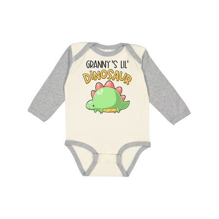 Inktastic Granny s Lil Dinosaur with Cute Stegosaurus Gift Baby Boy or Baby Girl Long Sleeve Bodysuit
Inktastic Granny s Lil Dinosaur with Cute Stegosaurus Gift Baby Boy or Baby Girl Long Sleeve Bodysuit