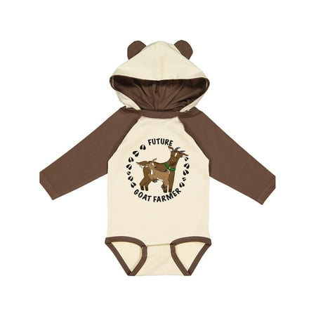 Inktastic Future Goat Farmer with Cute Goats and Hoof Prints Gift Baby Boy or Baby Girl Long Sleeve Bodysuit
Inktastic Future Goat Farmer with Cute Goats and Hoof Prints Gift Baby Boy or Baby Girl Long Sleeve Bodysuit