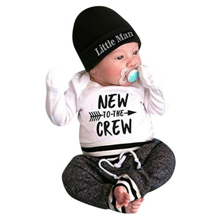 EHTMSAK Infant Baby Toddler Girl Boy 2PCS Long Sleeve Clothing Set T Shirts and Pants Set Letter Print Outfits White 6M-12M 70
EHTMSAK Infant Baby Toddler Girl Boy 2PCS Long Sleeve Clothing Set T Shirts and Pants Set Letter Print Outfits White 6M-12M 70