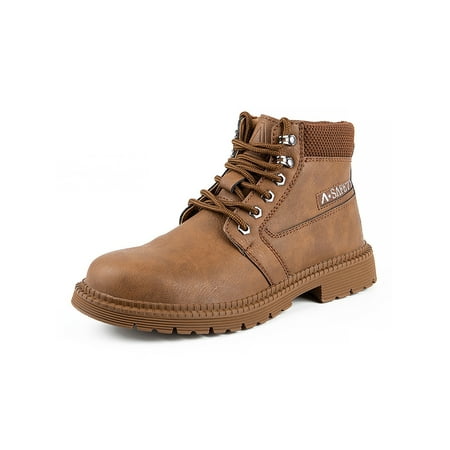 Tenmix Mens Protection Boot Heavy Duty Work Boots Slip Resistant Safety Shoes Steel Toe Ankle Booties Construction Anti-smash Comfort Khaki Style A 10
Tenmix Mens Protection Boot Heavy Duty Work Boots Slip Resistant Safety Shoes Steel Toe Ankle Booties Construction Anti-smash Comfort Khaki Style A 10