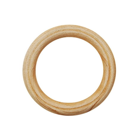 Fuieoe Kitchen Organization Kitchen Appliances 20Mm ~ 100Mm Diy Accessories Log Rings Wooden Ring Handbag Fastener