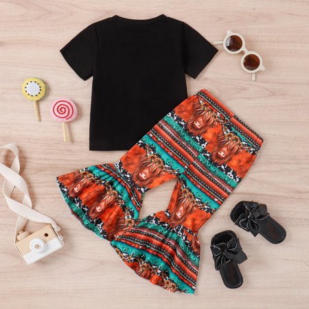 Aayomet Toddler Girls Short Sleeve Cartoon Cow Printed T Shirt Pullover Tops Bell Bottoms Pants Baby Girl Clothes 12 18 Months Black 18-24 Months
Aayomet Toddler Girls Short Sleeve Cartoon Cow Printed T Shirt Pullover Tops Bell Bottoms Pants Baby Girl Clothes 12 18 Months Black 18-24 Months