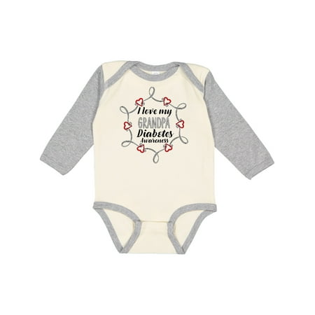 Inktastic I Love My Grandpa Diabetes Awareness Gift Baby Boy or Baby Girl Long Sleeve Bodysuit
Inktastic I Love My Grandpa Diabetes Awareness Gift Baby Boy or Baby Girl Long Sleeve Bodysuit