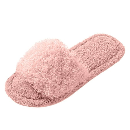 OJSFQUFP Women s Indoor Slippers Women s Solid Color Casual Comfortable Plush Home Flip Flops Slippers Cuddly Warm Shoes Indoor Outdoor Girls Women Womens Fuzzy Slipper Pink 38
OJSFQUFP Women s Indoor Slippers Women s Solid Color Casual Comfortable Plush Home Flip Flops Slippers Cuddly Warm Shoes Indoor Outdoor Girls Women Womens Fuzzy Slipper Pink 38