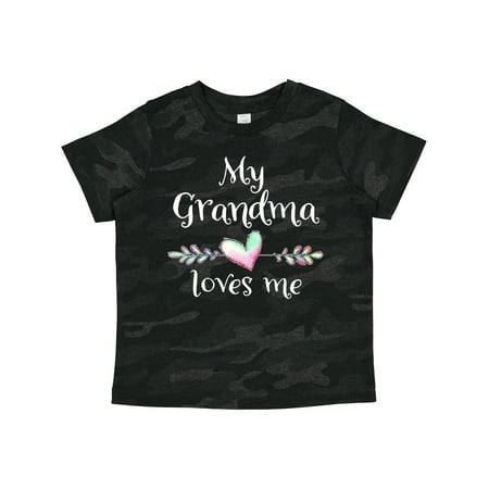 Inktastic My Grandma Loves Me- Heart Grandchild Gift Toddler Boy or Toddler Girl T-Shirt
Inktastic My Grandma Loves Me- Heart Grandchild Gift Toddler Boy or Toddler Girl T-Shirt