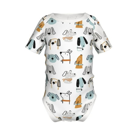 Adobk Puppy Print Baby Climbing Clothes Jumpsuit Rompers Classic Rompers Child Short sleeve Bodysuits-9M
Adobk Puppy Print Baby Climbing Clothes Jumpsuit Rompers Classic Rompers Child Short sleeve Bodysuits-9M