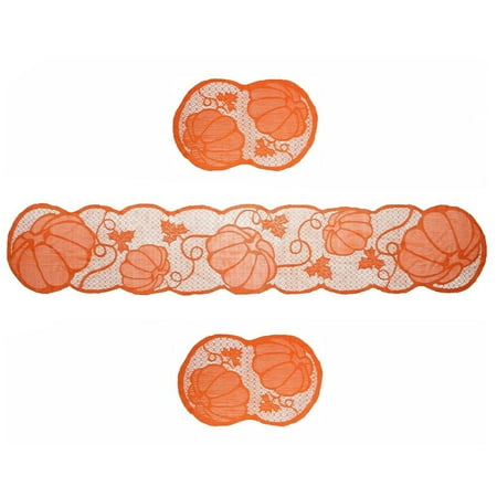 Raindrops Cream Table Runner Thanksgiving Harvest Pumpkin Placemats Hollowed Design
Raindrops Cream Table Runner Thanksgiving Harvest Pumpkin Placemats Hollowed Design