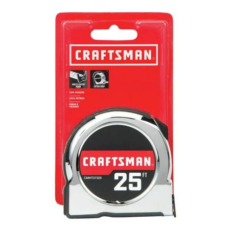 Craftsman 25 Chrome Classic Tape Measure